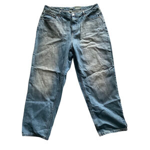 Wild Fable High Rise 90s Relaxed Straight Size 17 Brown wash